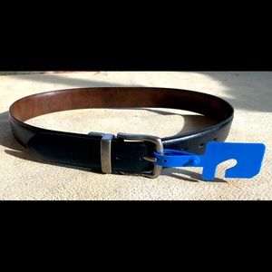 Columbia black/brown reversible belt